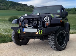 Kangaroowinch K8000E 12V syntetlina + fjärrkontroll