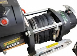 Kangaroowinch K8000E 12V syntetlina + fjärrkontroll