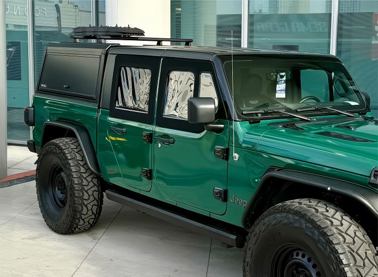 Rival Hardtop flakkåpa aluminium Jeep Gladiator 2018+