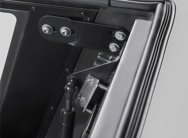 Rival Hardtop flakkåpa aluminium Isuzu D-Max 2021+