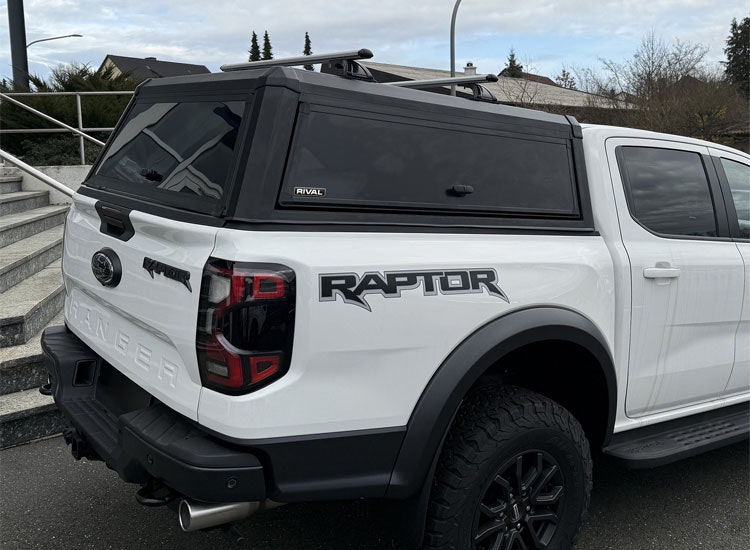 Rival Hardtop flakkåpa aluminium Ford Ranger / Ranger Raptor 2012-2022