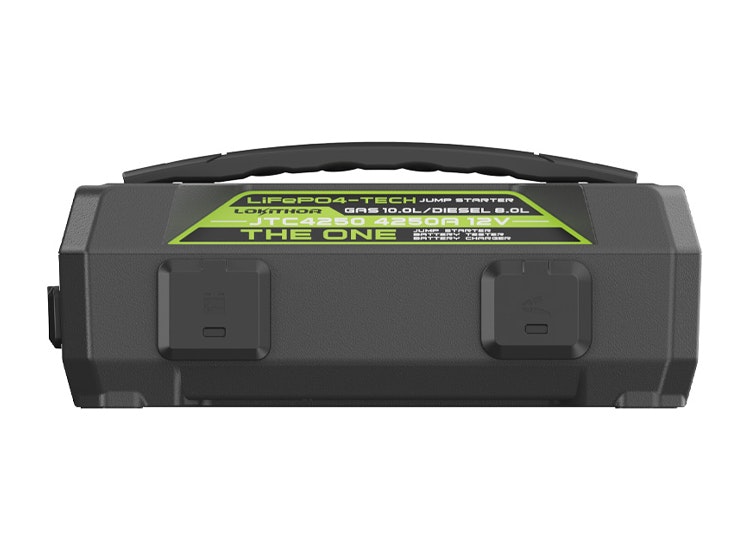 Lokithor 6-i-1 JTC4250 Starthjälp / Batteritestare / Batteriladdare