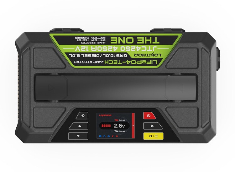 Lokithor 6-i-1 JTC4250 Starthjälp / Batteritestare / Batteriladdare