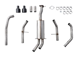 Ferrita touring exhaust Catback Dodge Ram 1500 RHO 2025+ Svart / Rostfritt