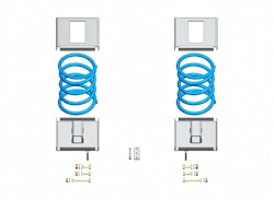 Hjälpfjädring bak Mercedes Sprinter 2000-2006
