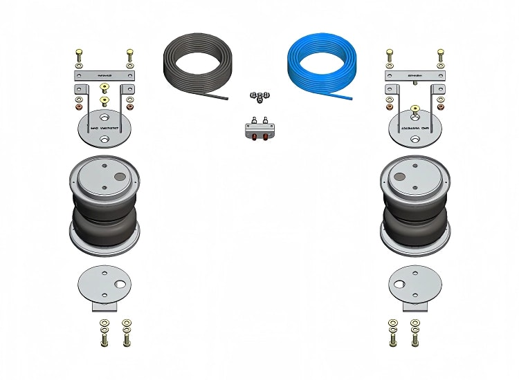 Luftfjädring manuell Isuzu D-Max 2012-2020