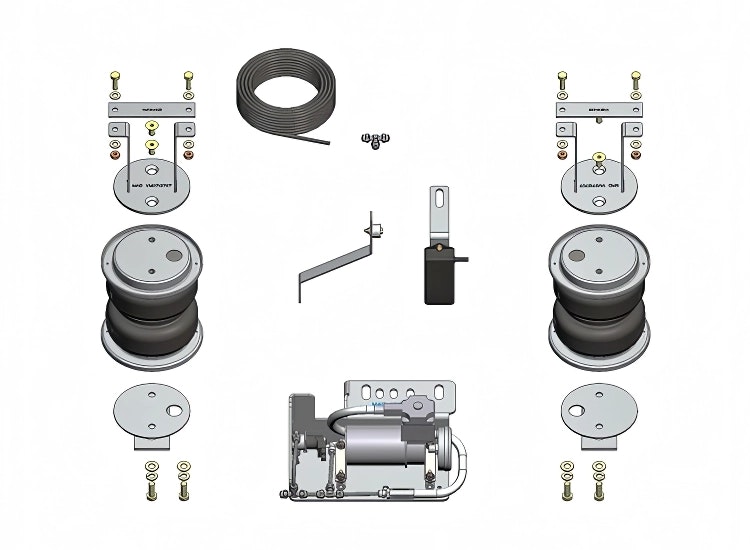 Luftfjädring Smart Air inkl. kompressor D-Max 2012-2020