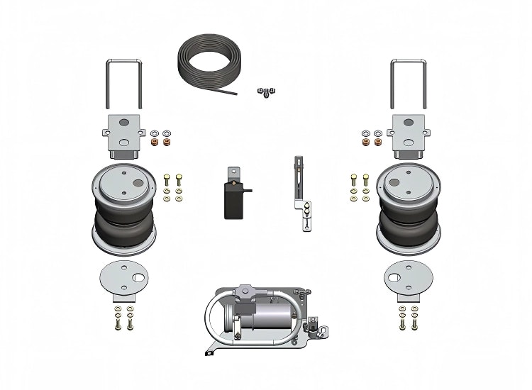 Luftfjädring Smart Air inkl. kompressor L200 / Fullback