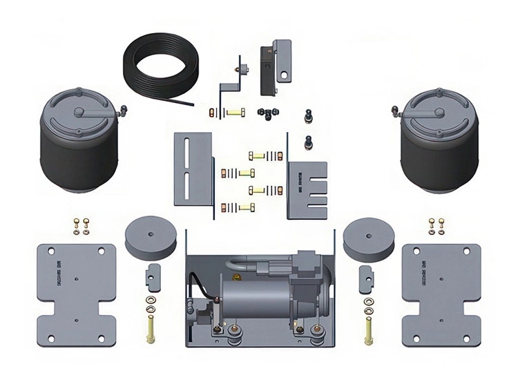 Full Air Suspension inkl. kompressor Renault Trafic 2014+