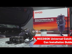 Universal Oljeavskiljare (Oil Catch Can) Filterkit från Ryco