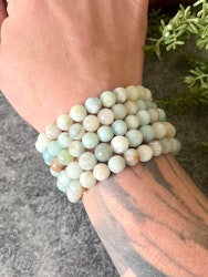 Sky jasper armband 8mm