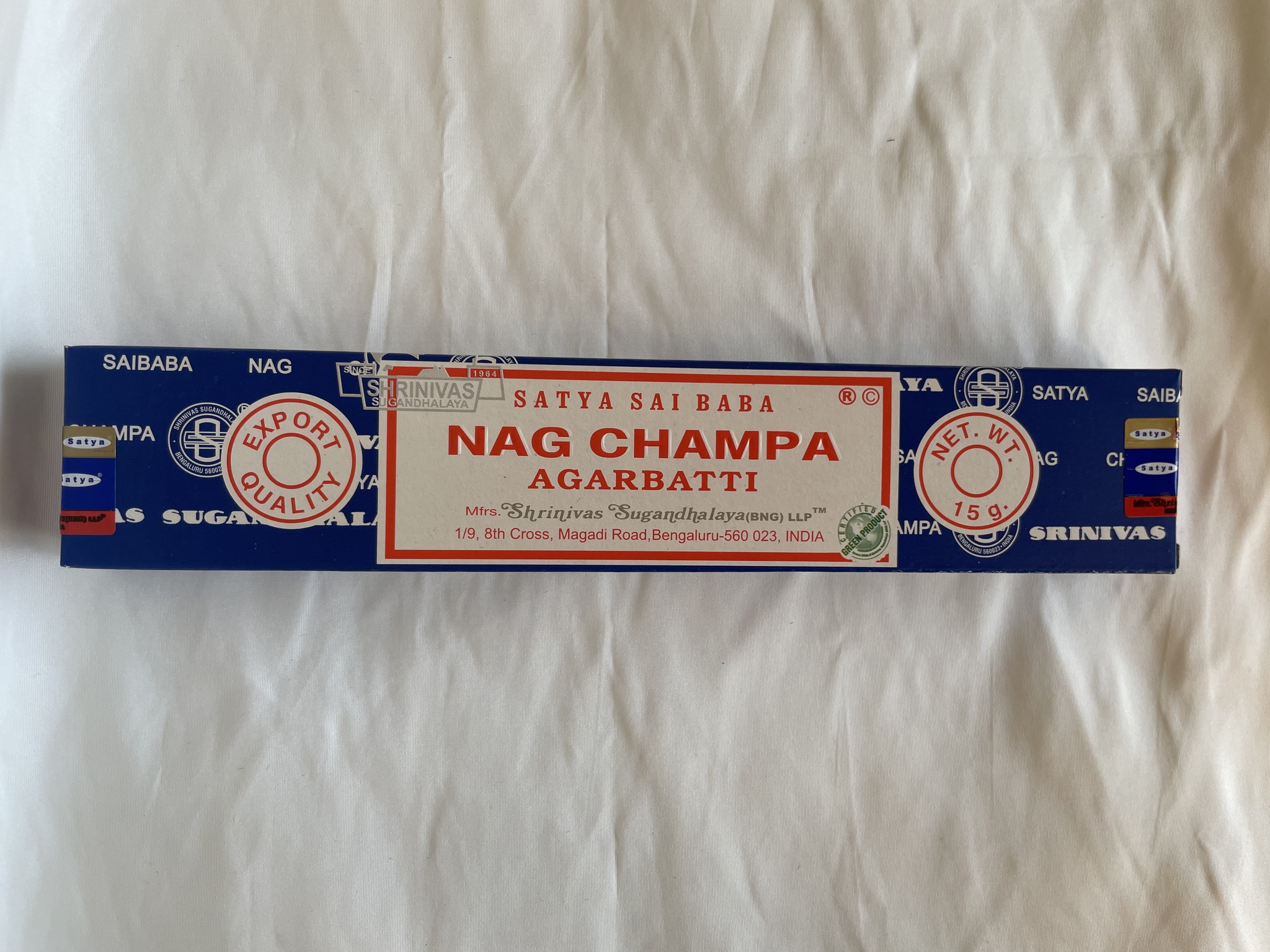 På bilden visas Rökelse Nag Champa