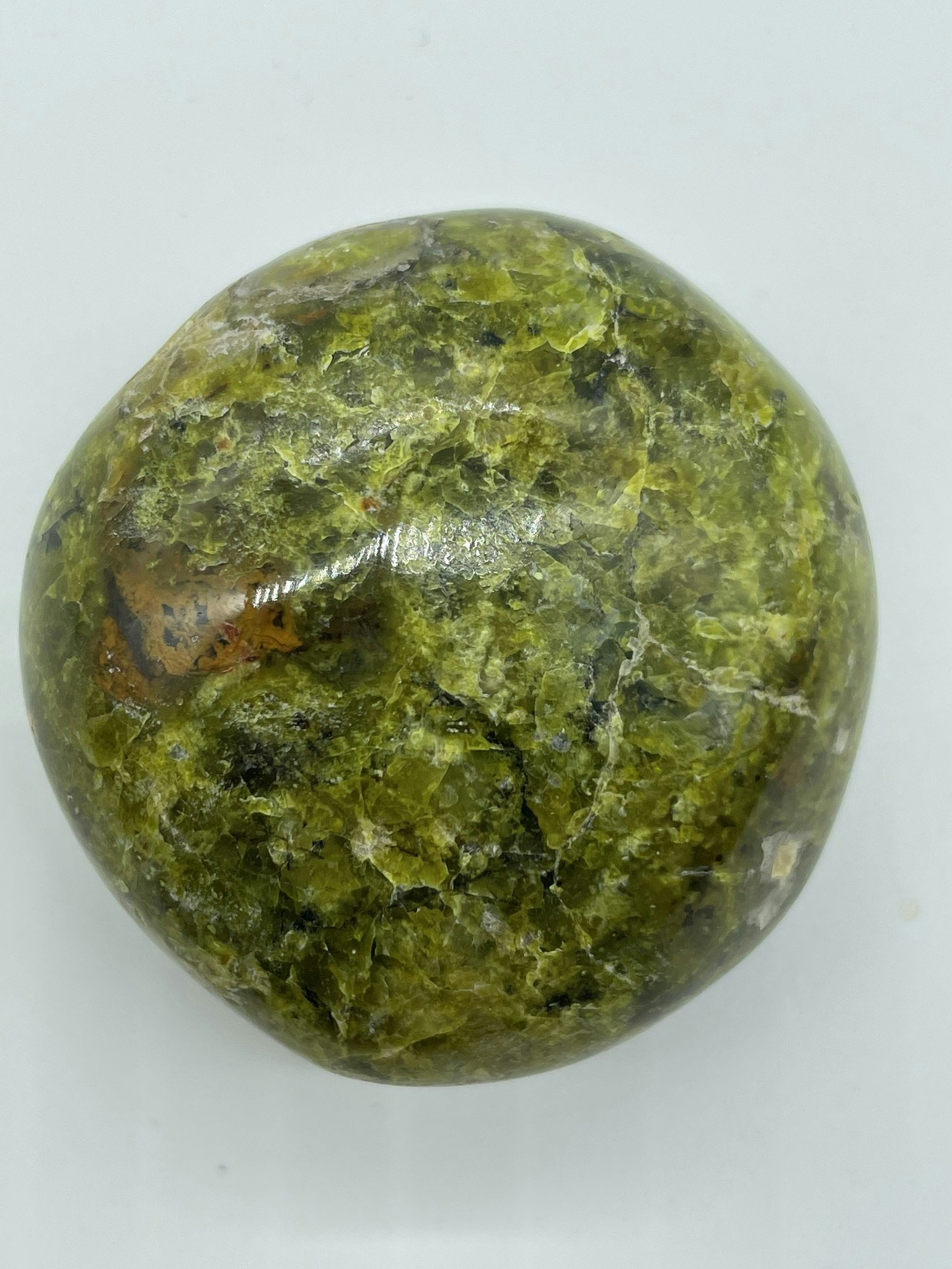 Grön Opal Palmstone (2)