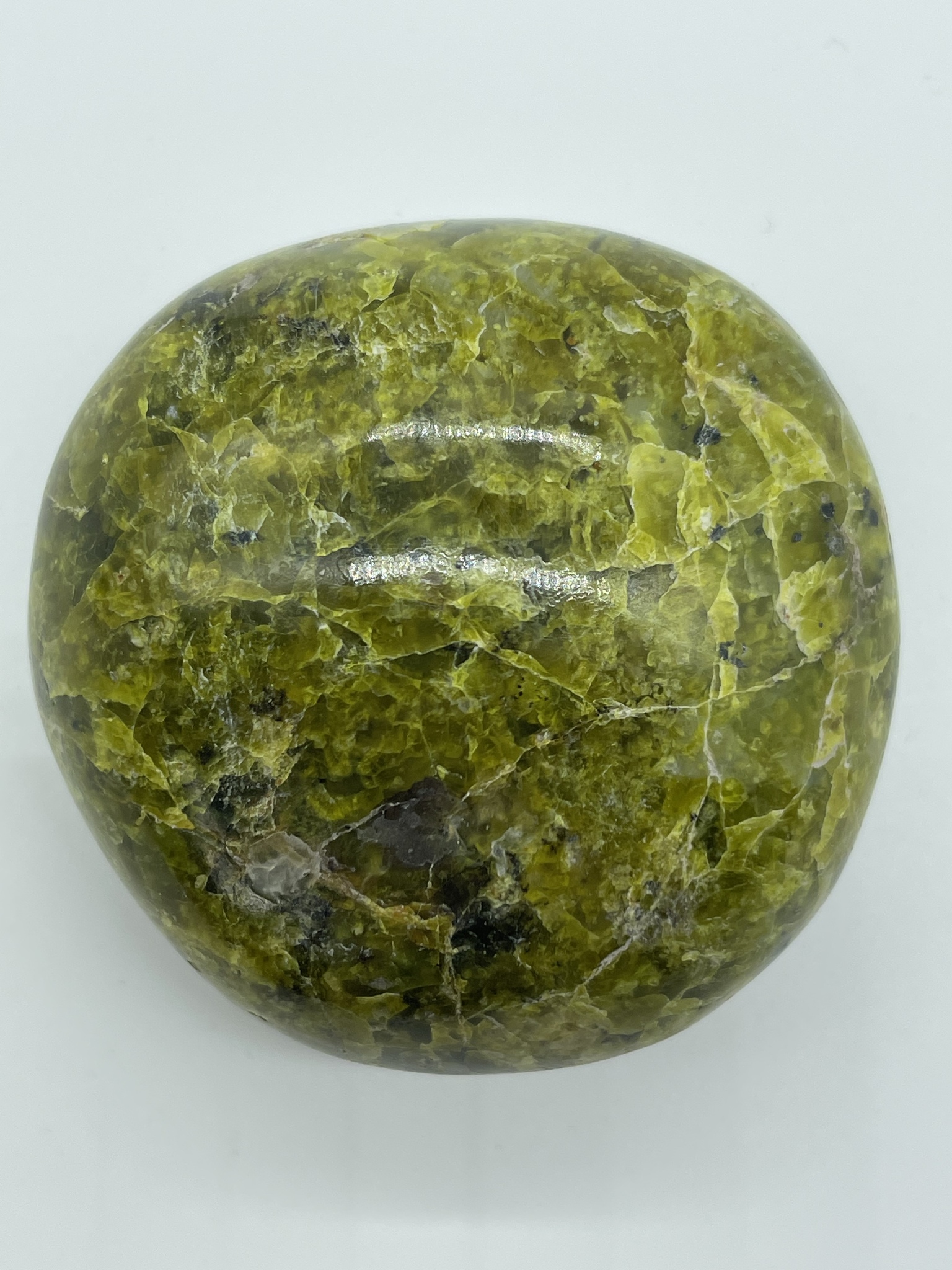 Grön Opal Palmstone (2)