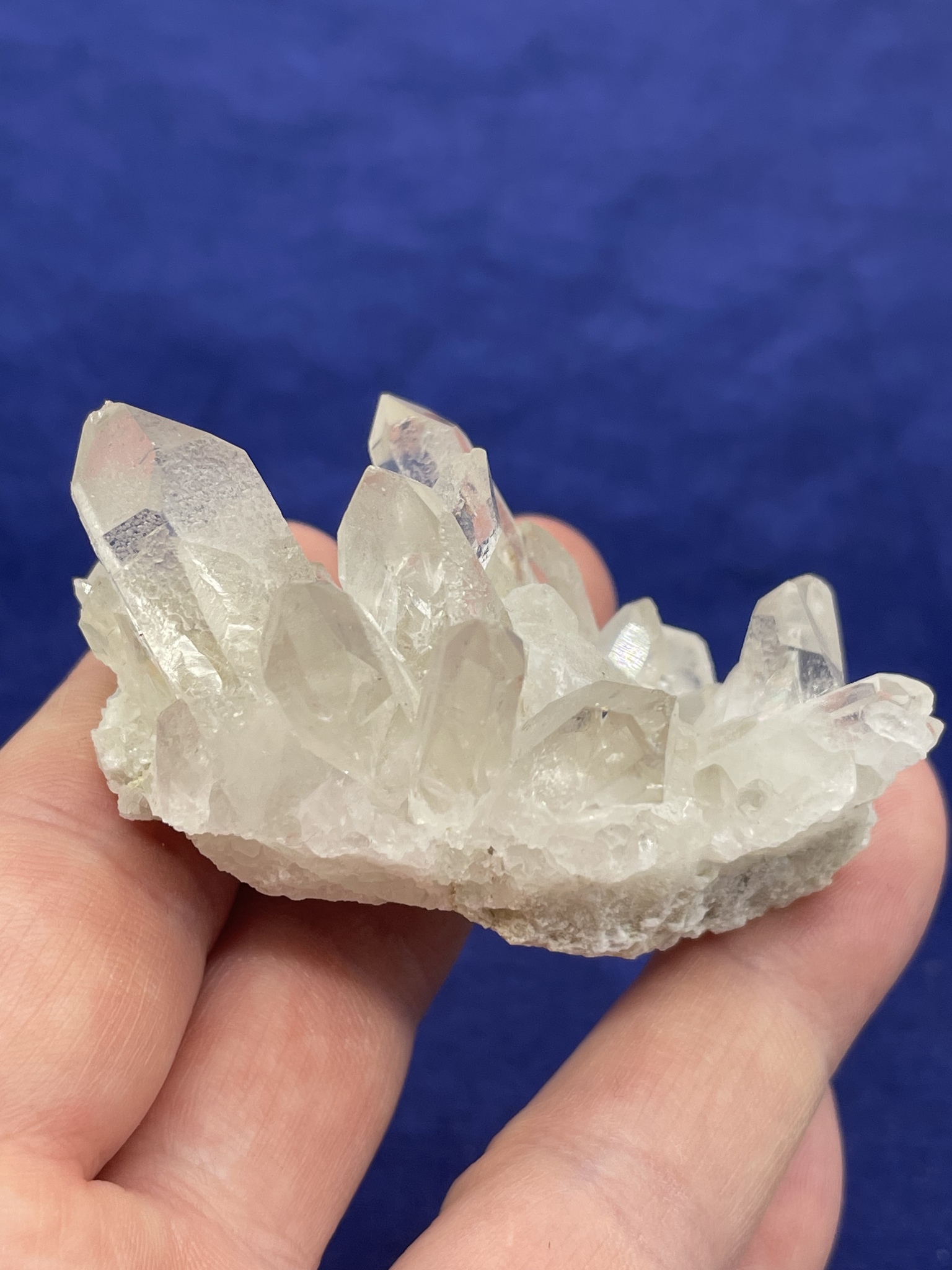 Bergkristall slutsåld Kluster (13)