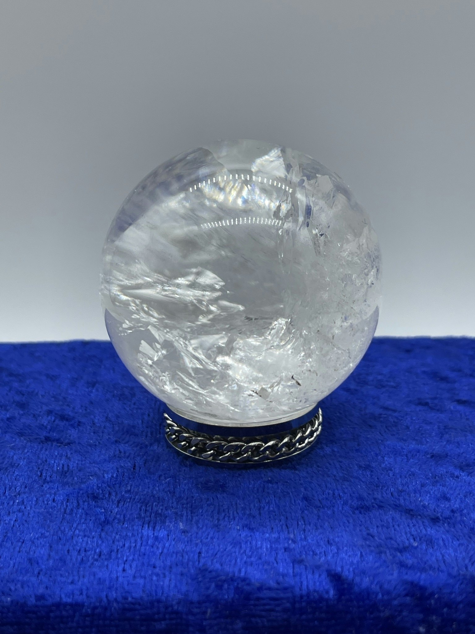 Ring Klothållare (silverfärgad)