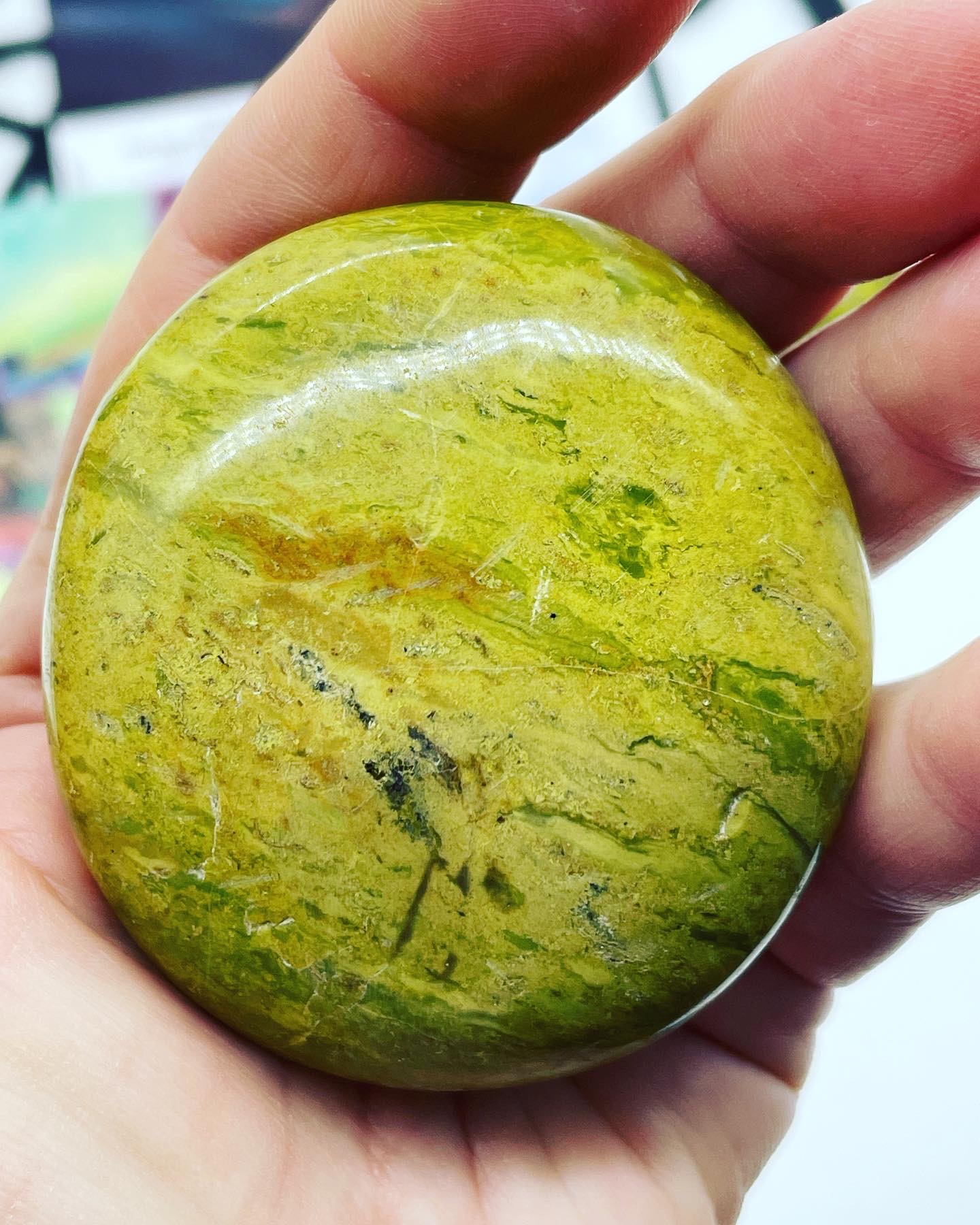 Grön Opal (Palmstone)