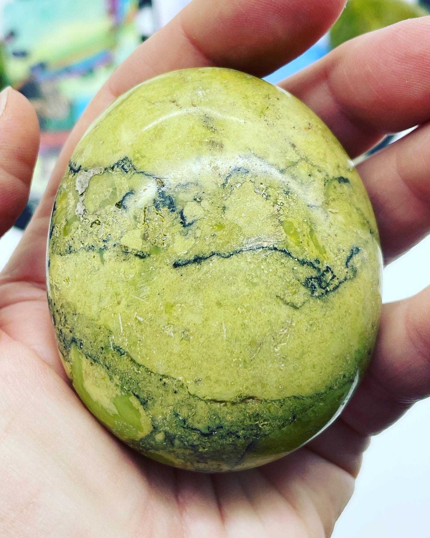 Grön Opal (Palmstone)