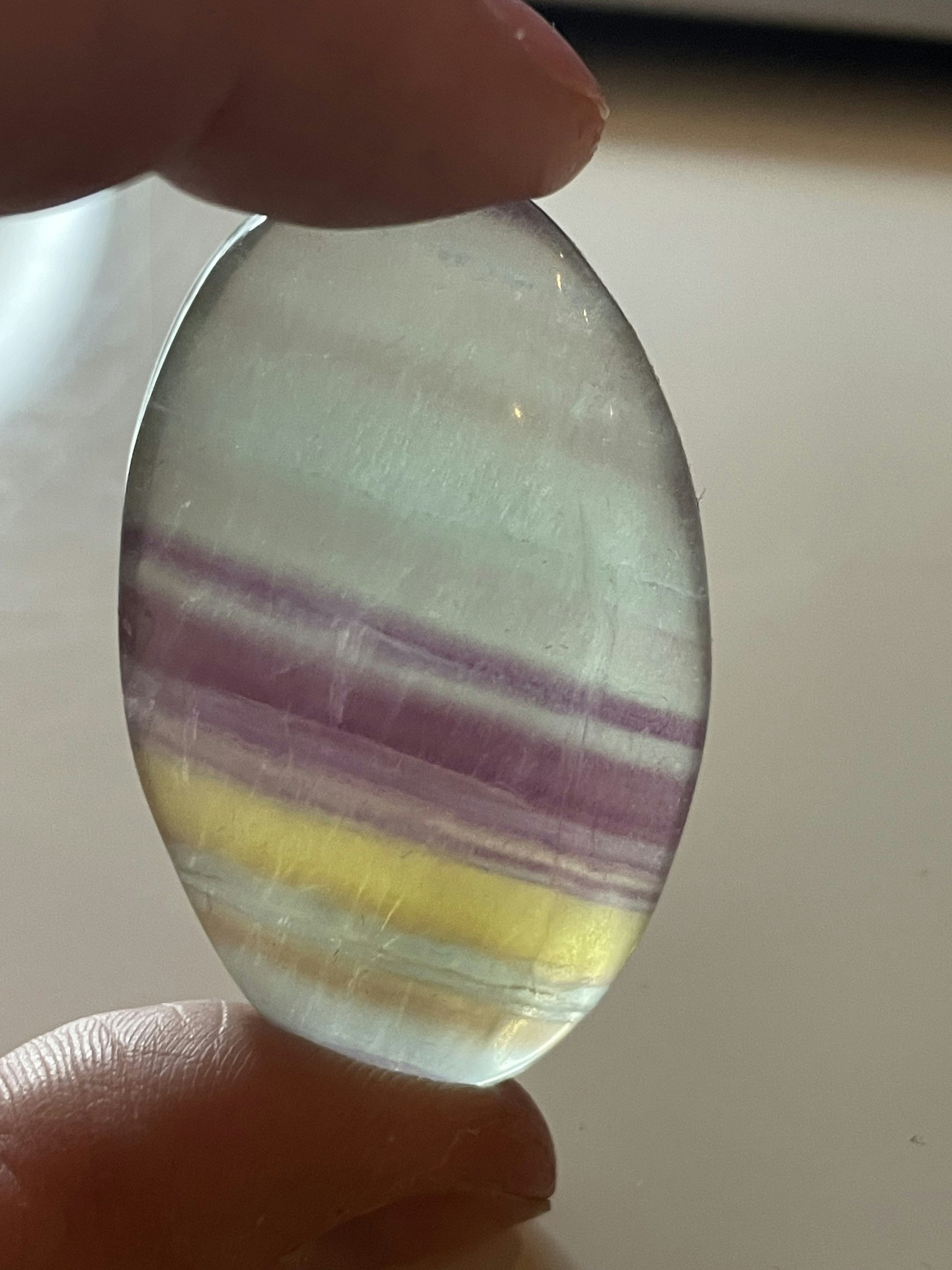 Candy Fluorit palmstone (I butiken)