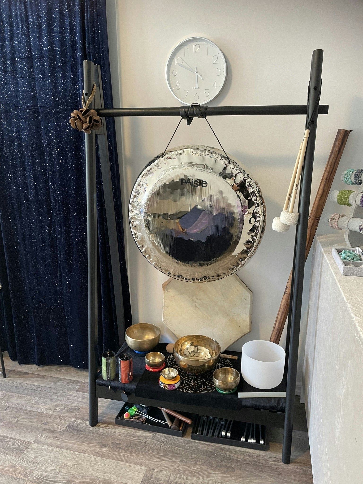 Kristaller & Gong 45 min (2 personer)