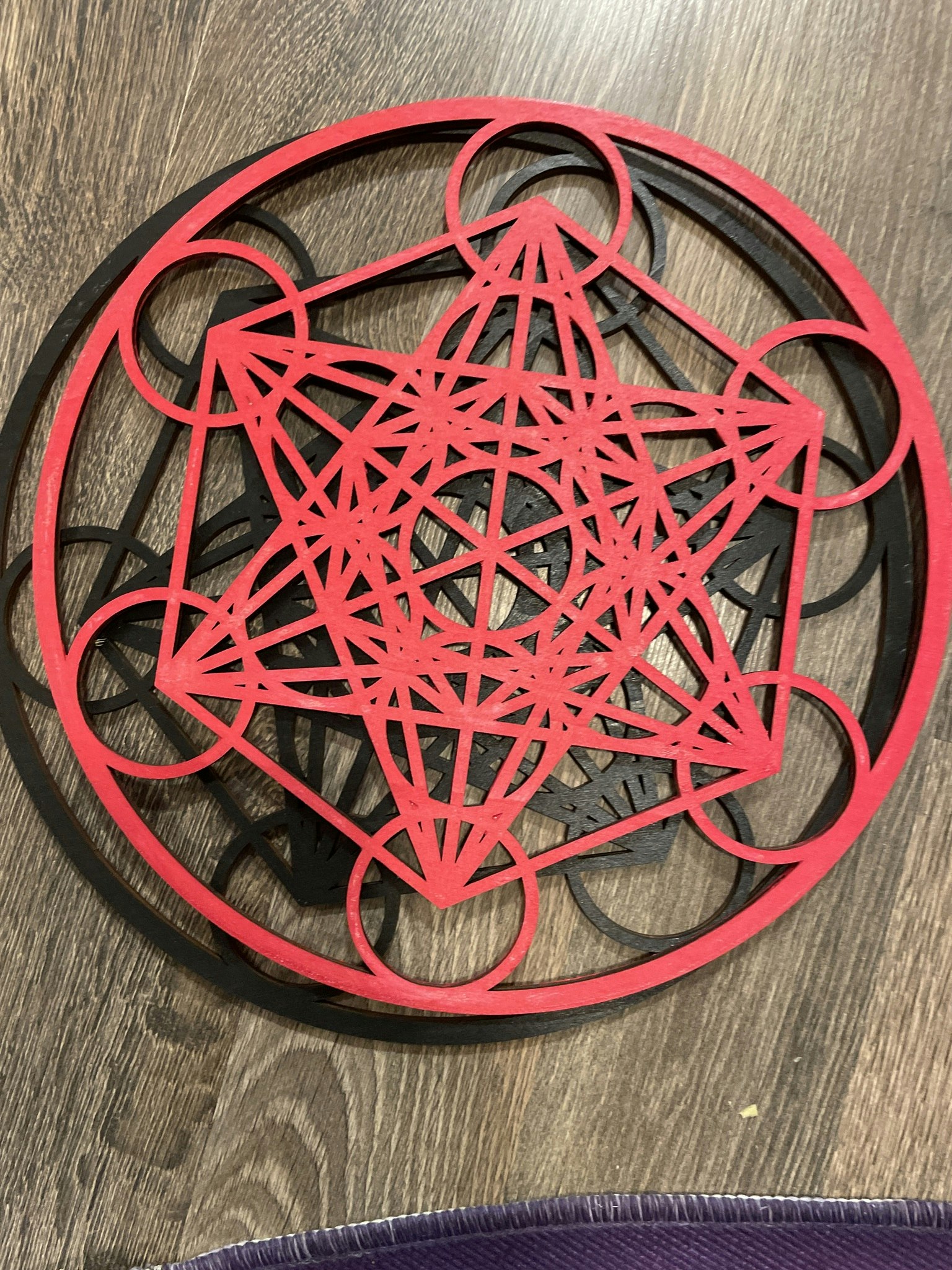 Kristallnät Metatron (30cm)