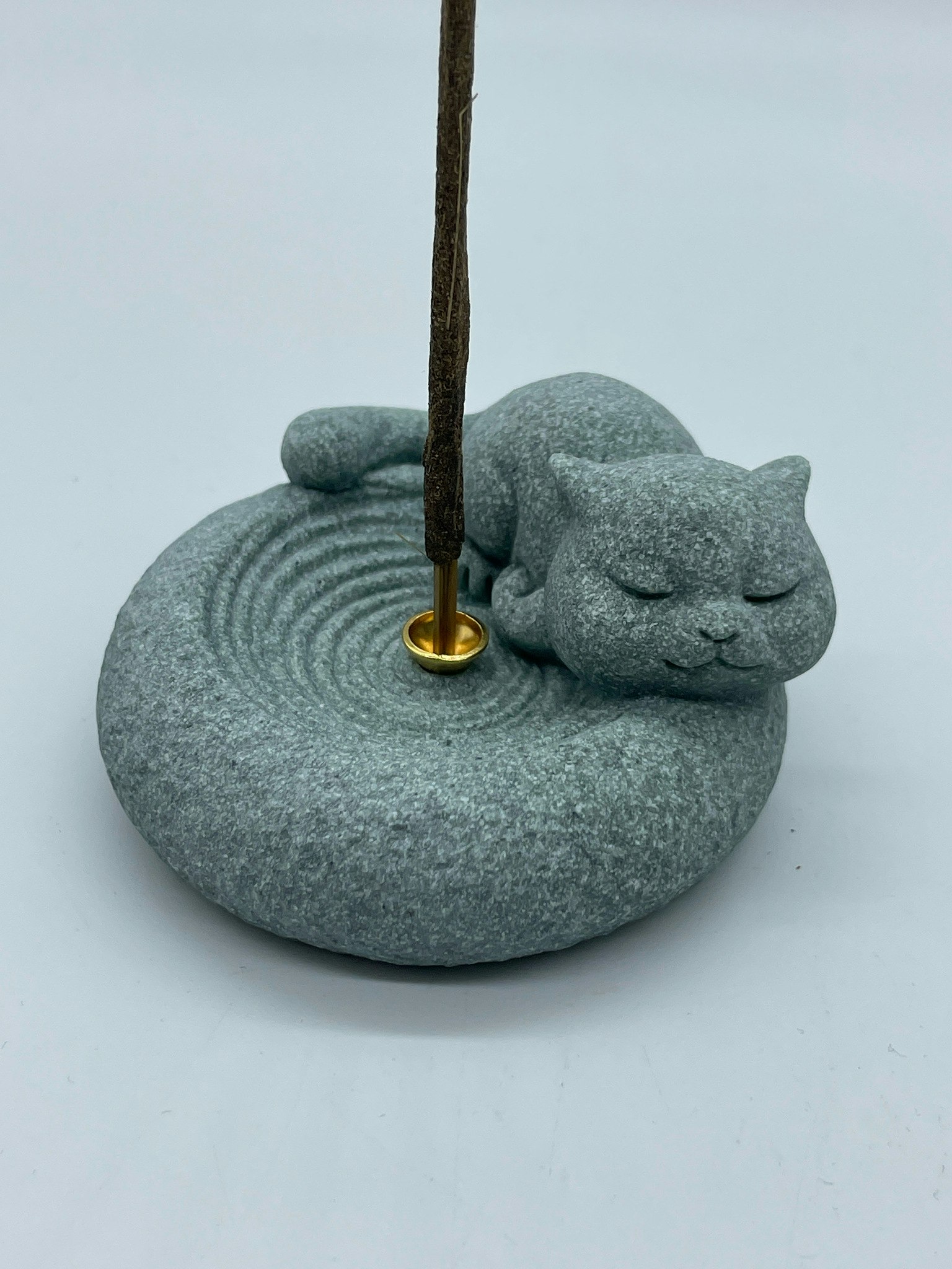 Rökelsehållare katt