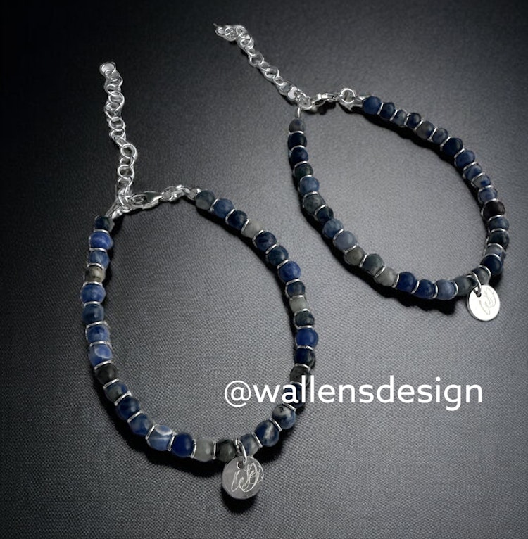 Kristallarmband - Lapis lazuli