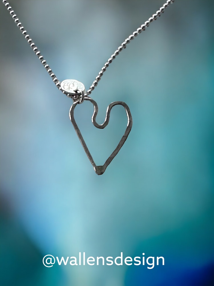 LOVE  Original Silverhjärta - mini