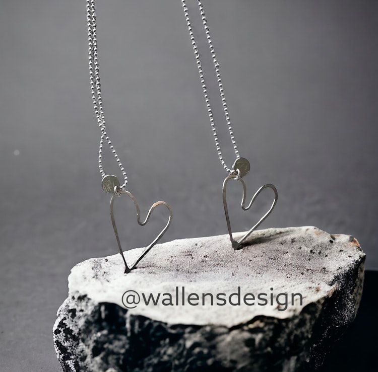 LOVE Original Silverhjärta - small