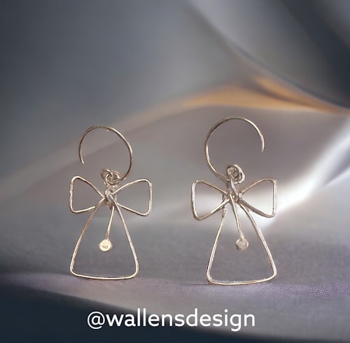 Ariel Original - örhängen, silveränglar i äkta silver (small)
