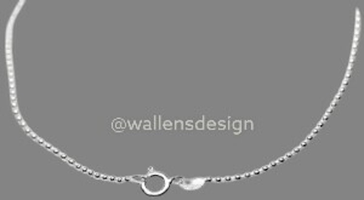 Kulkedja i silver 1,5 mm