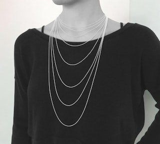 Kulkedja i silver 1,5 mm