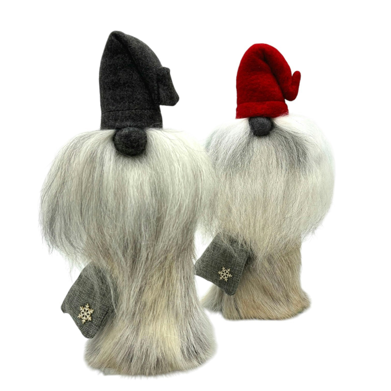 TOMTE VIDAR MED JULSÄCK CA 38 CM HÖG