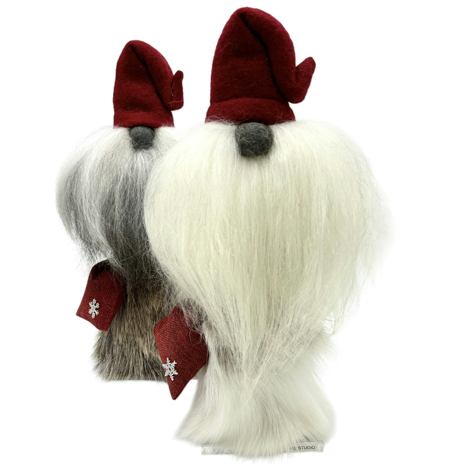 TOMTE SANTA MED JULSÄCK CA 38 CM HÖG