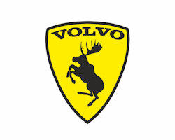 Volvo älg gul