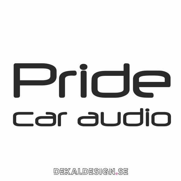 Pride car audio