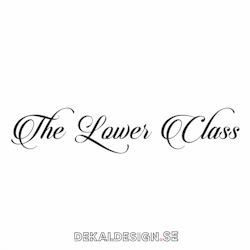 The lower class