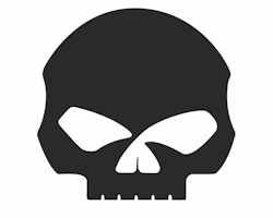Harley Davidson Willie G skull