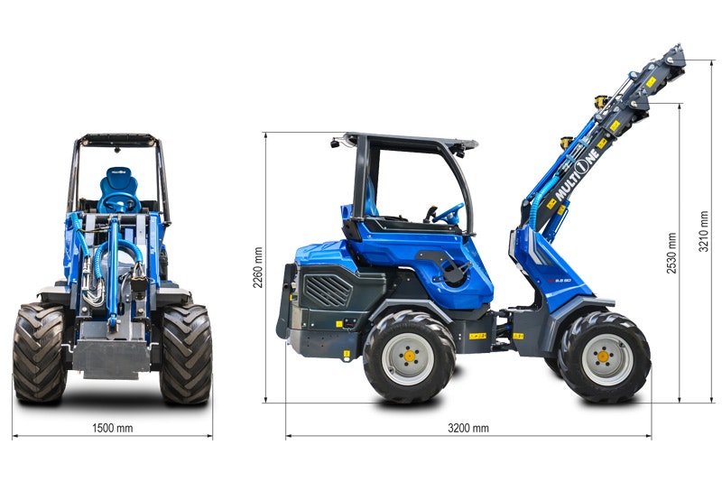 Multione 9.5 Sd Kompaktlastare/SÅLD