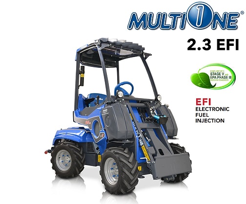 Multione 2.3 EFI/Kohler/ Kompaktlastare/Redskapsbärare/HYTT