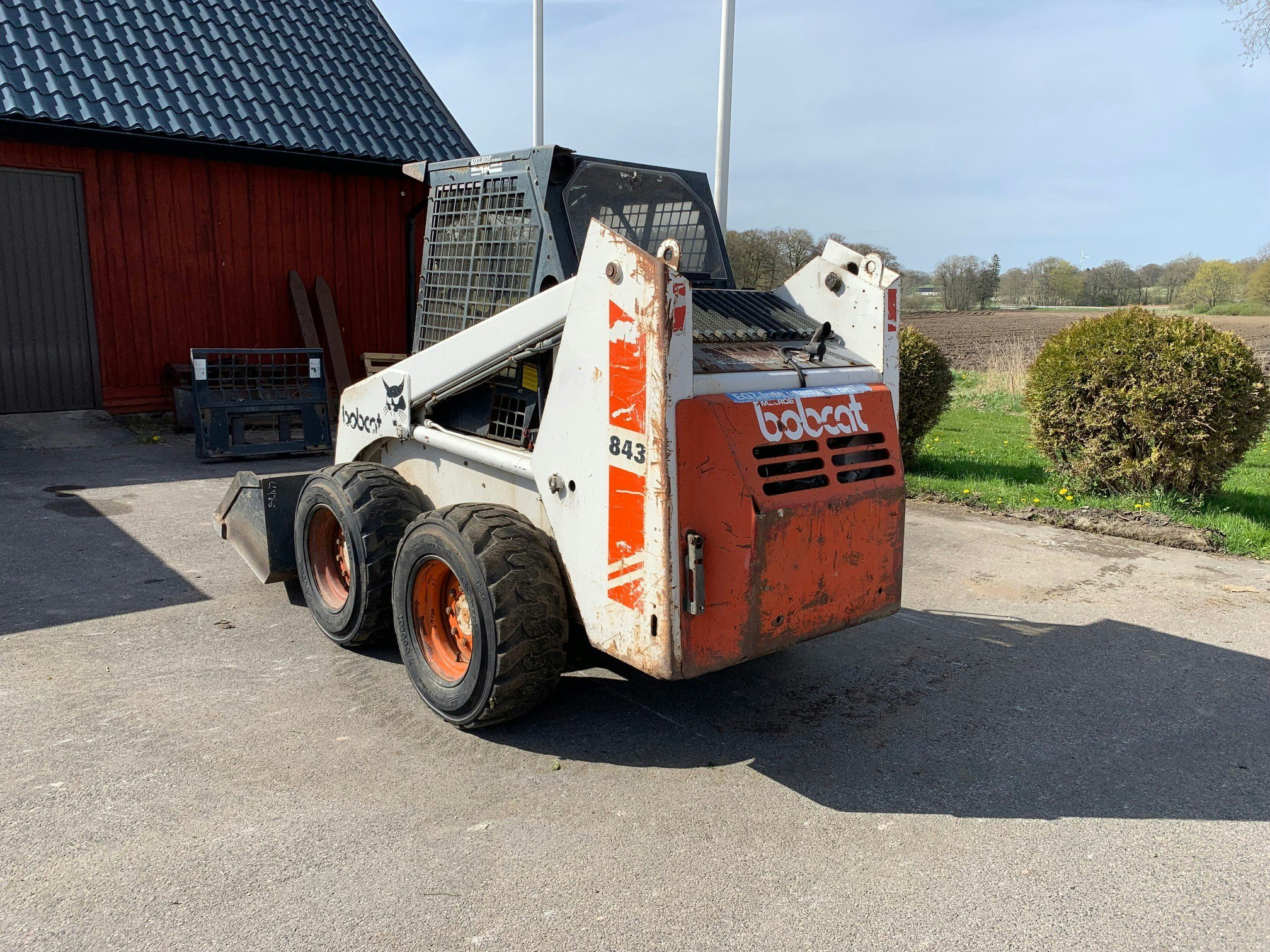 Bobcat 843 Kompaktlastare SÅLD