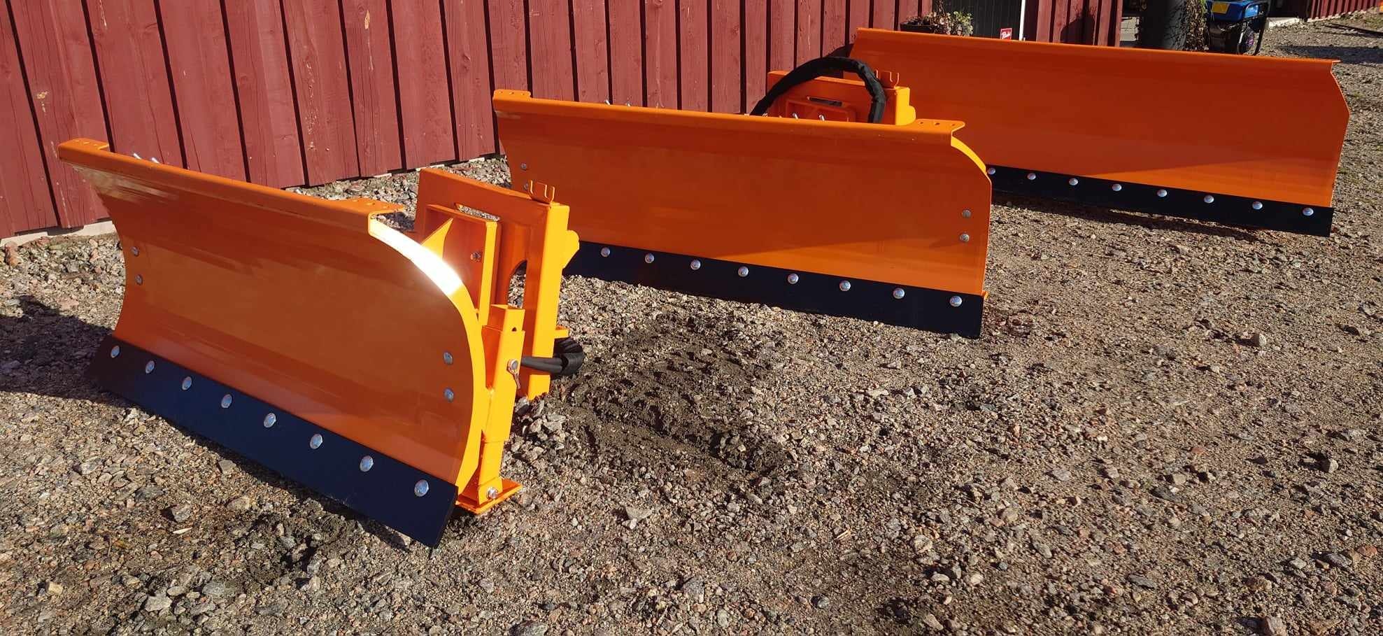 Hydrauliskt snöblad/Plog från Talex fäste för Multione/Norcar/Avant