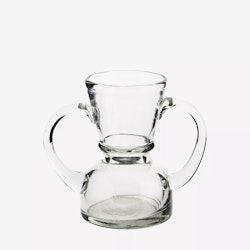 Glass Vase W/Handles Madam Stoltz