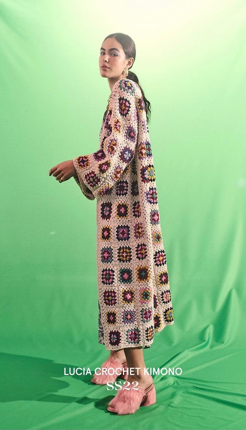Louisa Crochet kimono, SISSEL EDELBO
