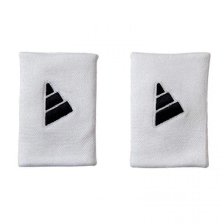 Adidas Svettband bred vit 2 pack