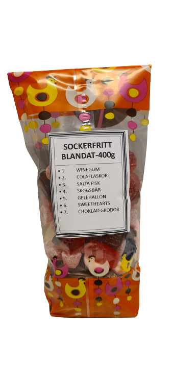 KH Gotteria Godisblandning- Sockerfritt- 400g