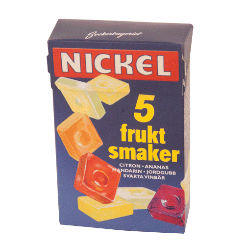 Nickel frukt 100G