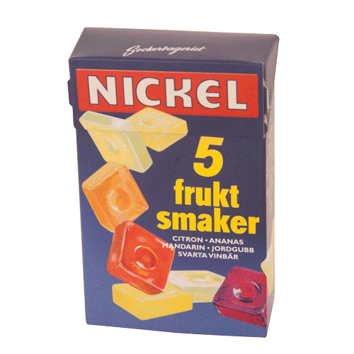 Nickel frukt 100G