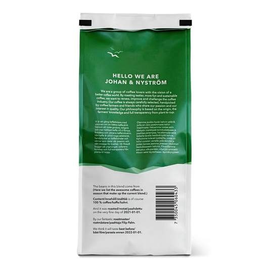 JOHAN & NYSTRÖM-LA BOMBA-Expresso Whole Bean-500G