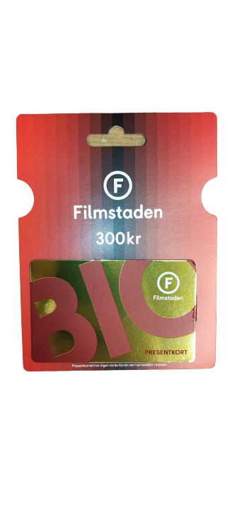 FILMSTADEN PRESENTKORT 300KR